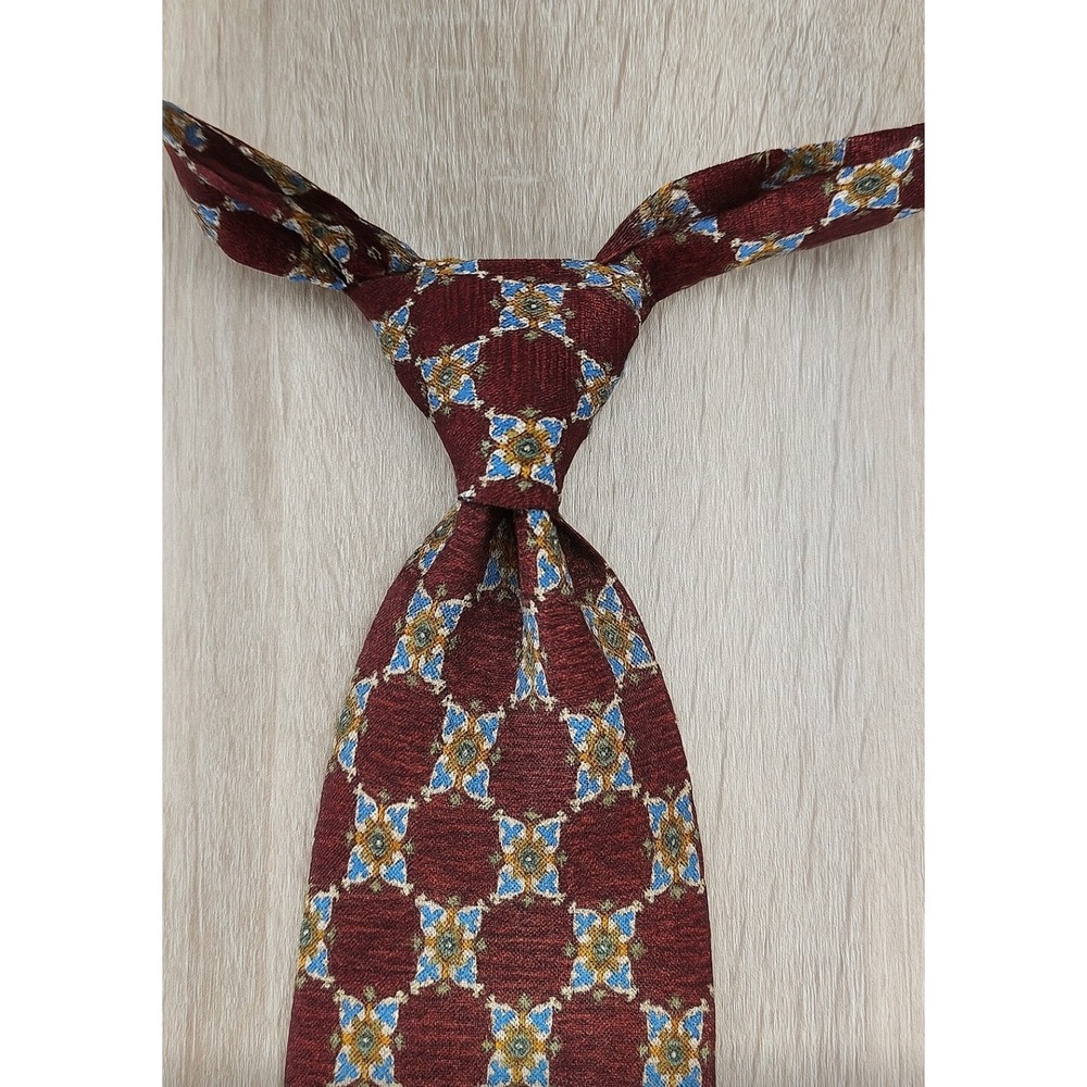 ROBERT TALBOTT Best Of Class  Nordstrom Silk Tie. Painted in Italy, Made in USA.